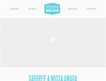 Tablet Screenshot of officinagelato.com